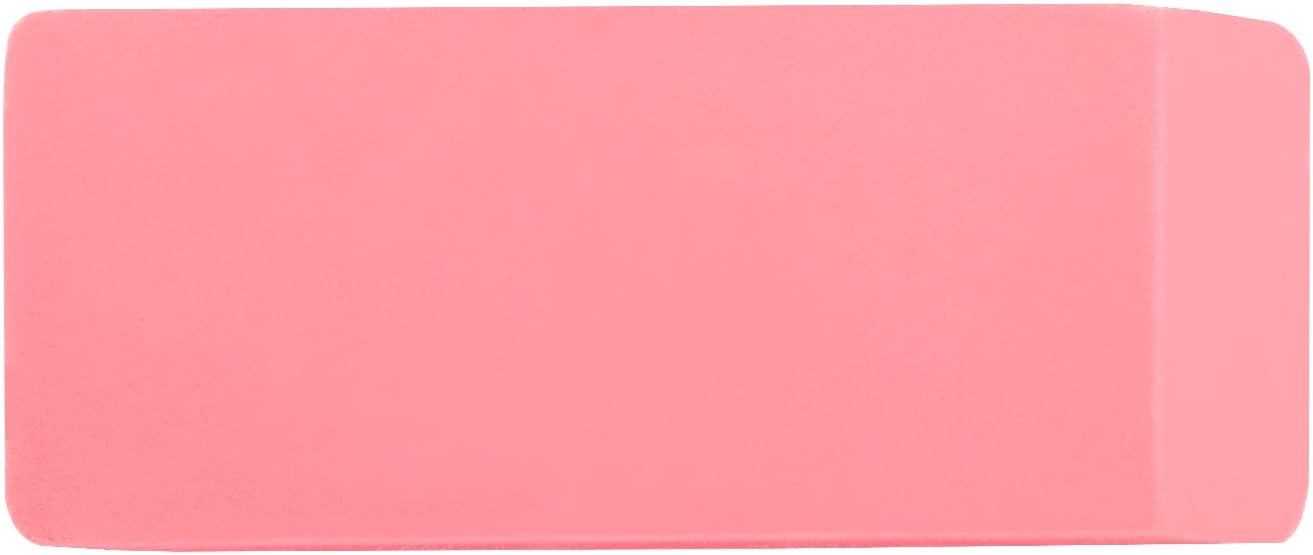 Rectangular Eraser, 24 Count, Pink - Image 2